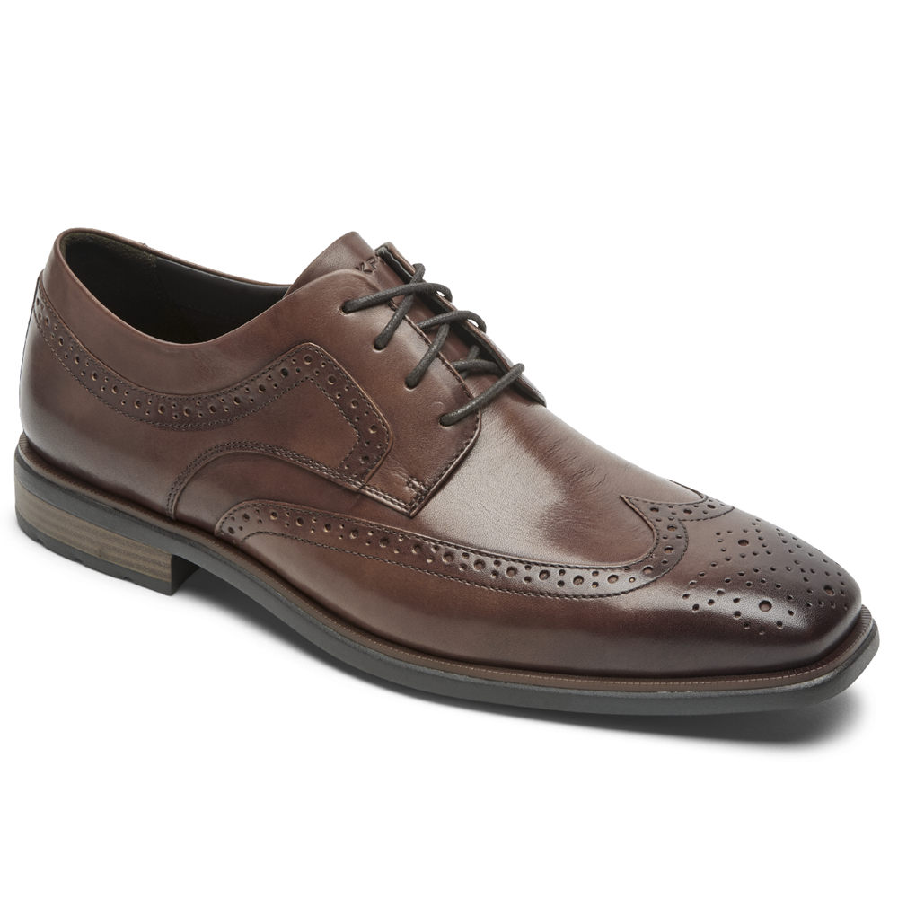 Rockport Pen Sko Herre Brune - Dres Sports Business 2 Wingtip - INBY68205